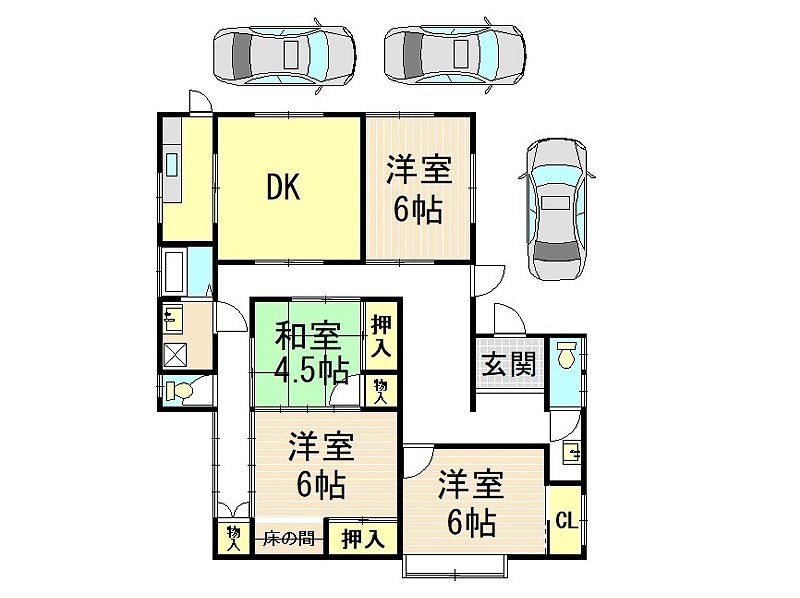 尾崎町4丁目 平屋建