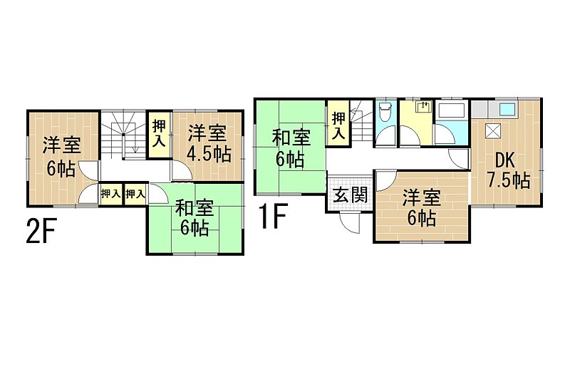 緑ヶ丘1丁目一戸建