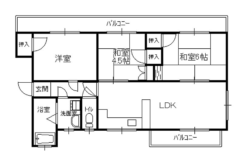 ハイツ山ノ井 202号
